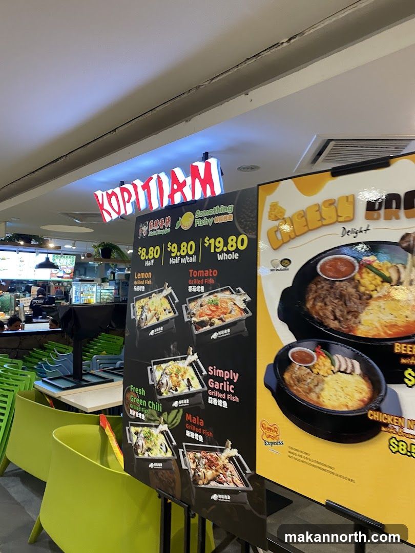 Kopitiam Menu
