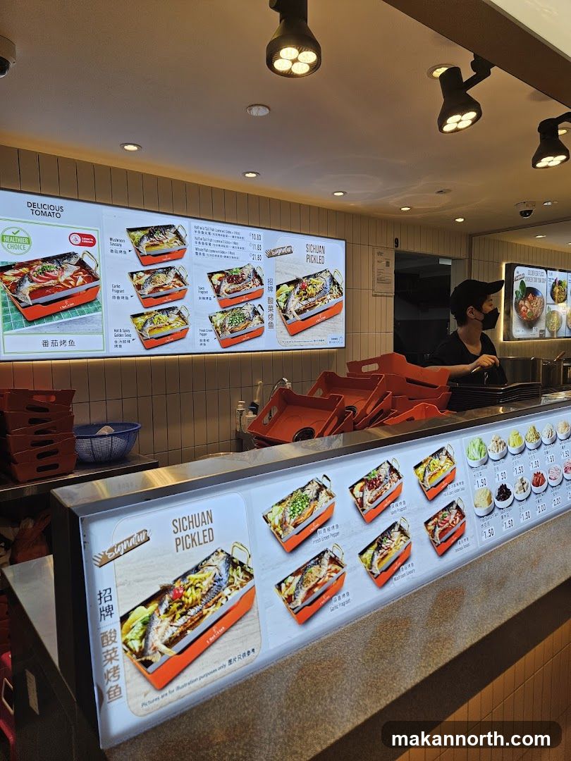 Sichuan Pickled Fish Menu