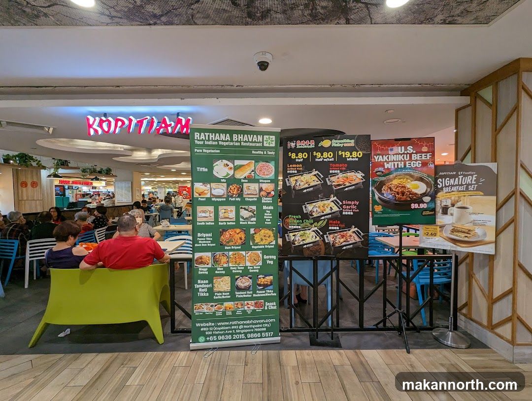Rathana Bhavan Your Indian Vegetarian Restaurant Menu