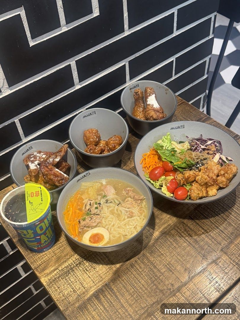 Korean Fried Chicken and Ramen