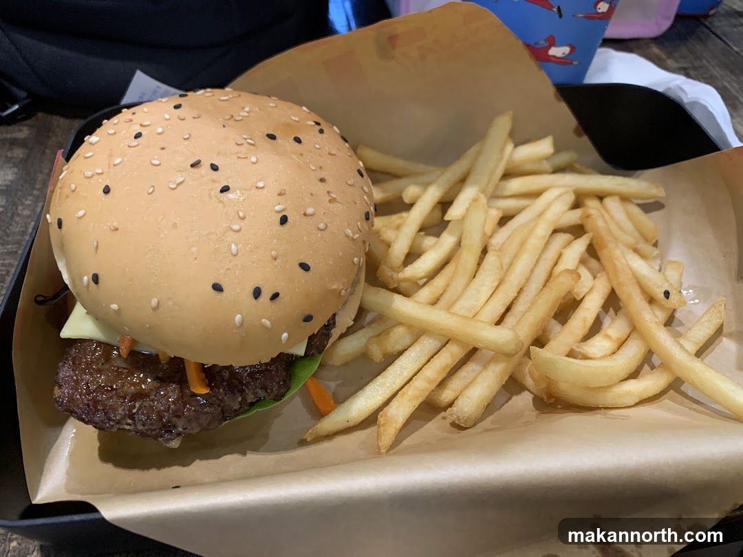 Burger and Fries