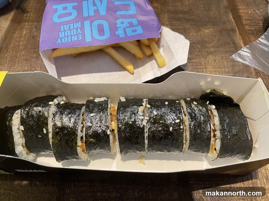 Kimbap and Fries