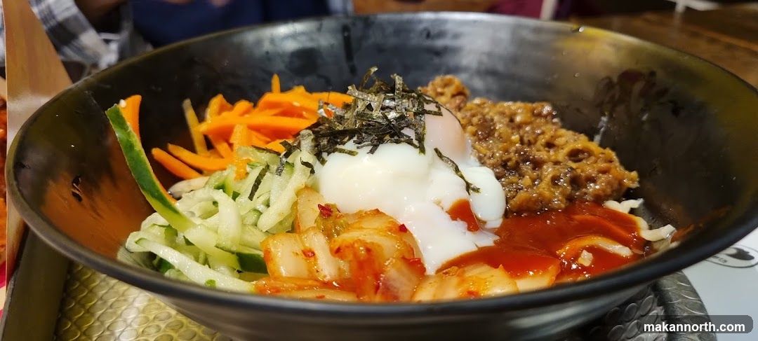 Bibimbap with Poached Egg