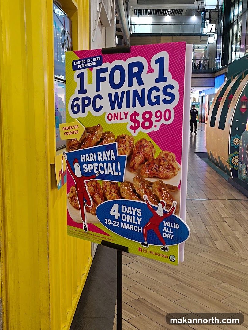 1 FOR 1 6PC WINGS