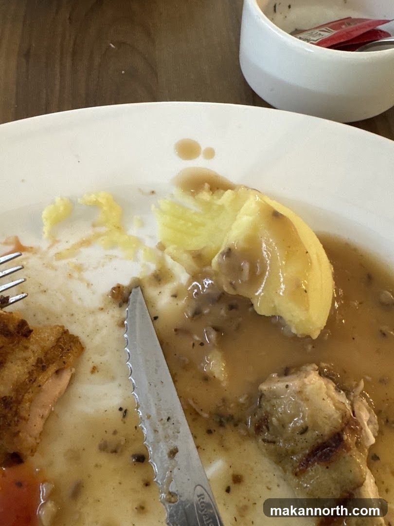 Partially Eaten Meal