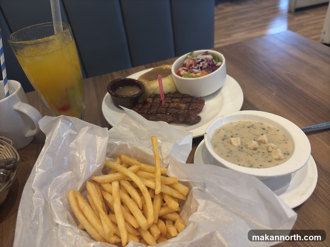 Steak Dinner with Sides
