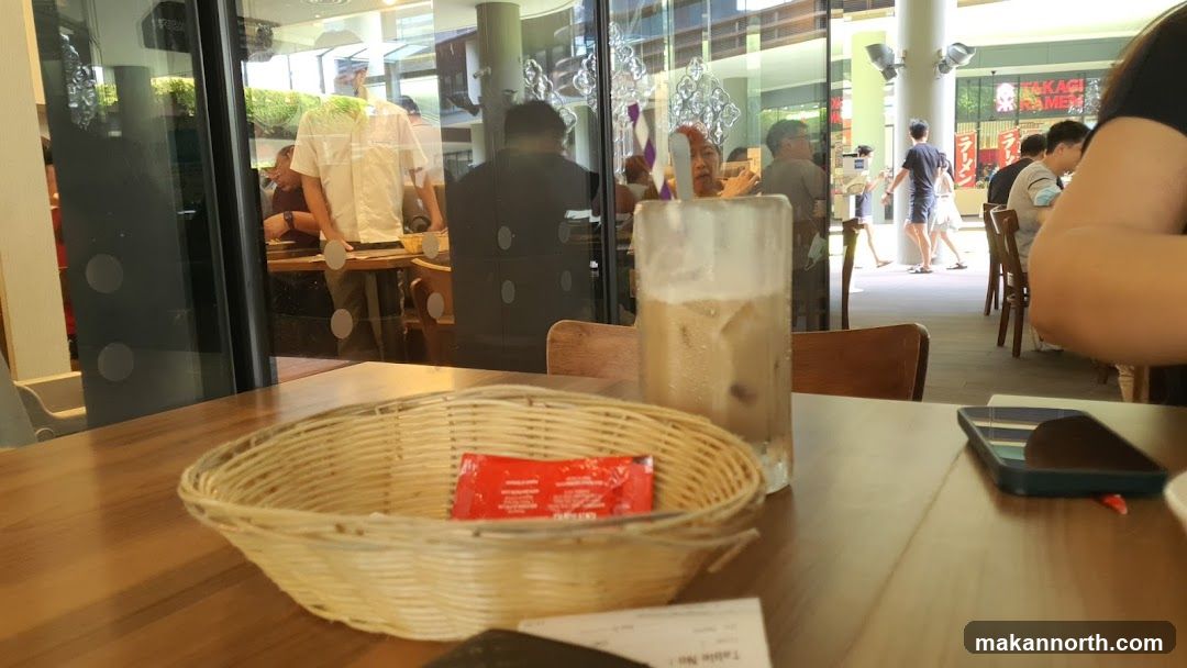 Iced Coffee and Condiment Basket