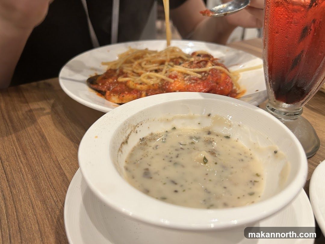 Creamy Soup and Pasta