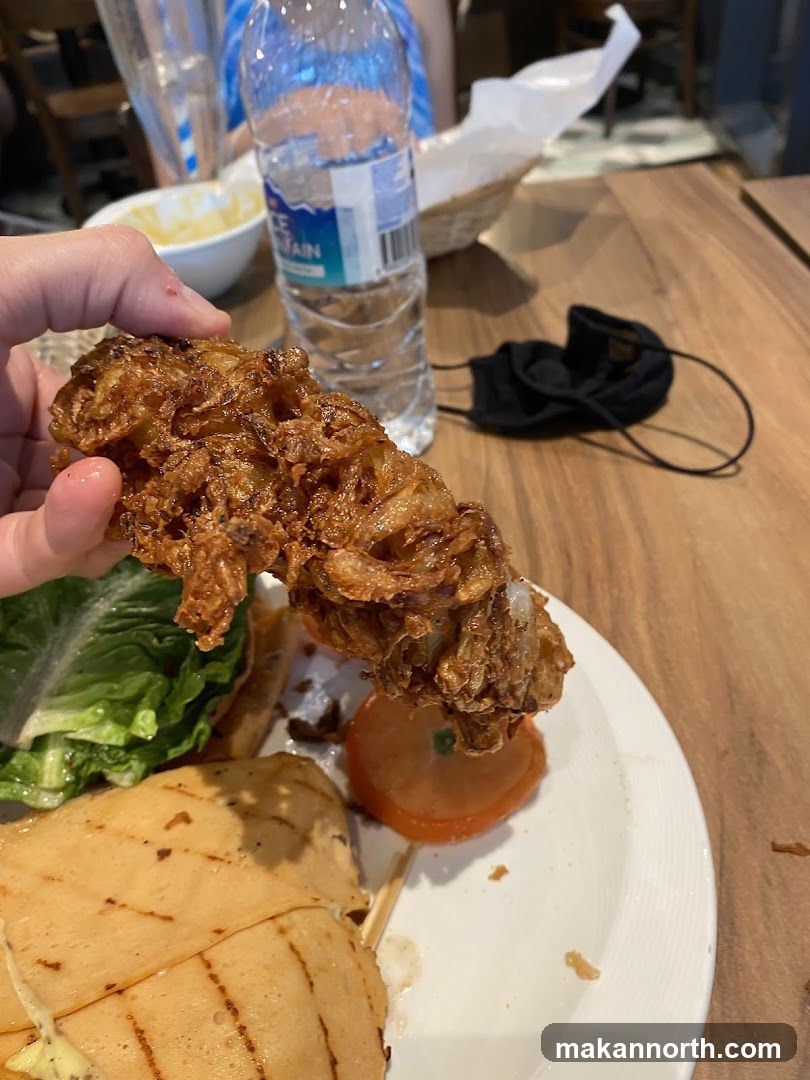 Fried Food and Salad