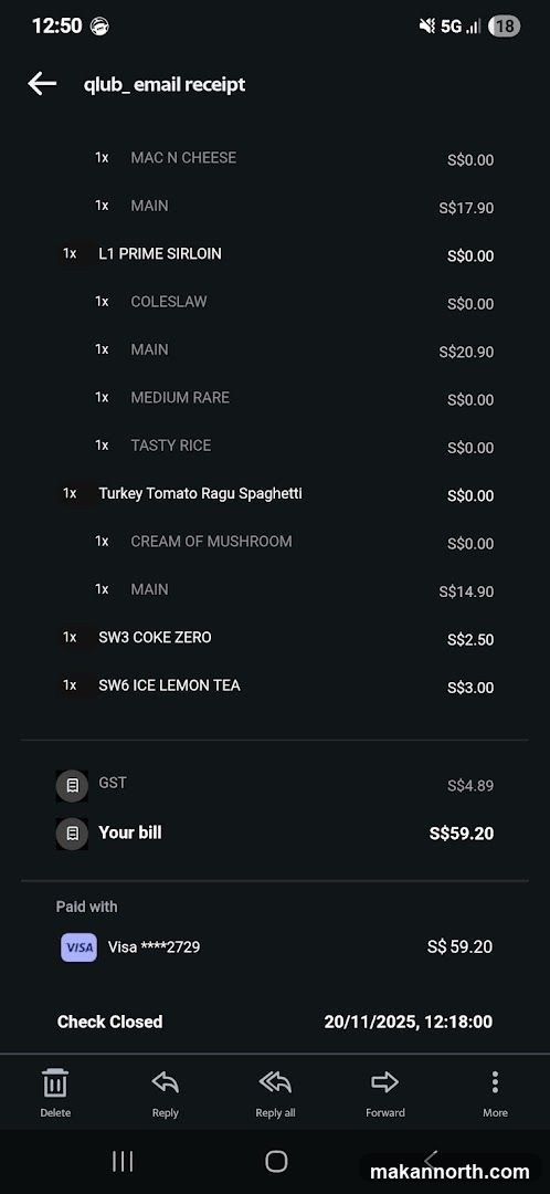 Email Receipt