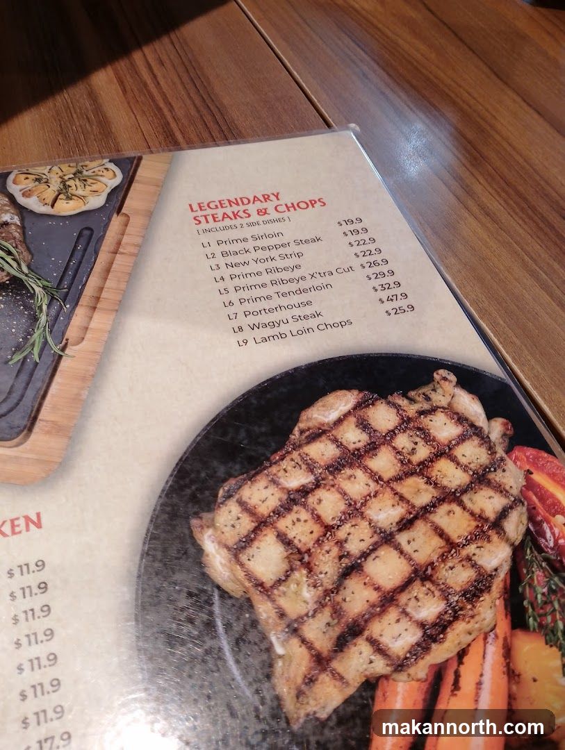 Legendary Steaks & Chops