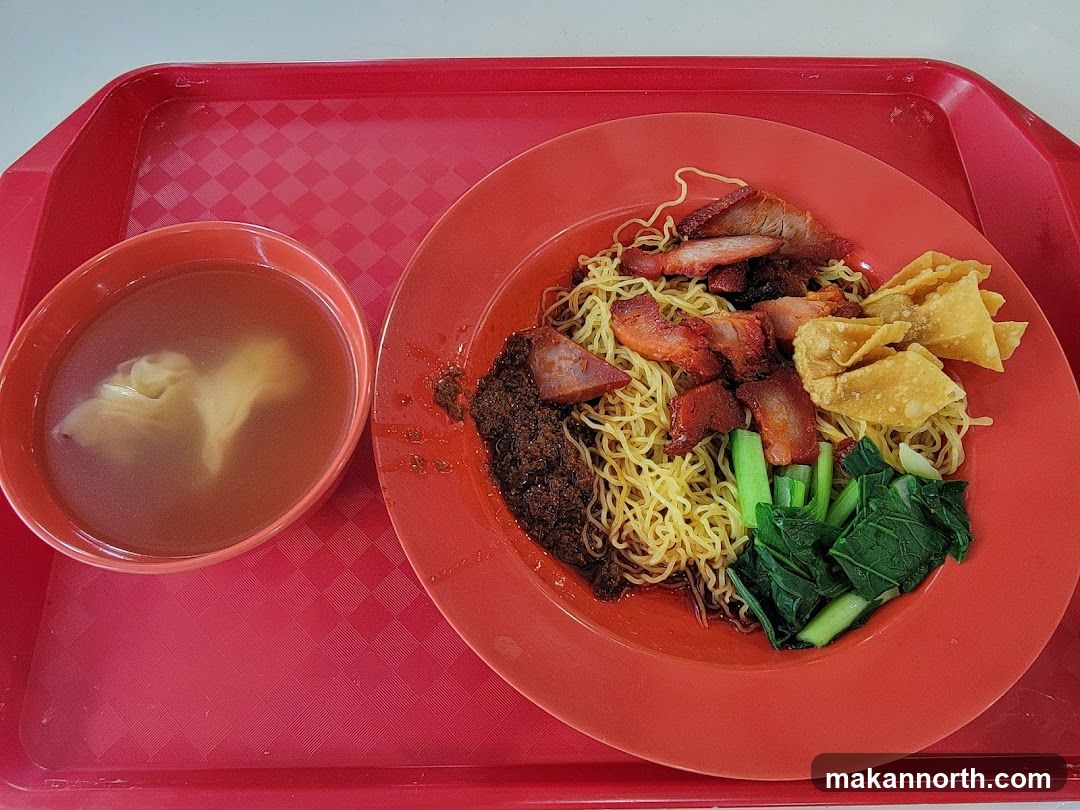 Noodles with Char Siu and Wontons