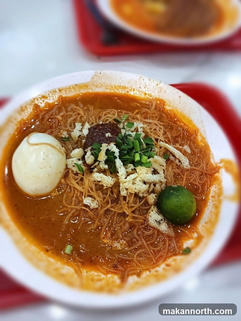 Noodle Soup with Egg and Lime