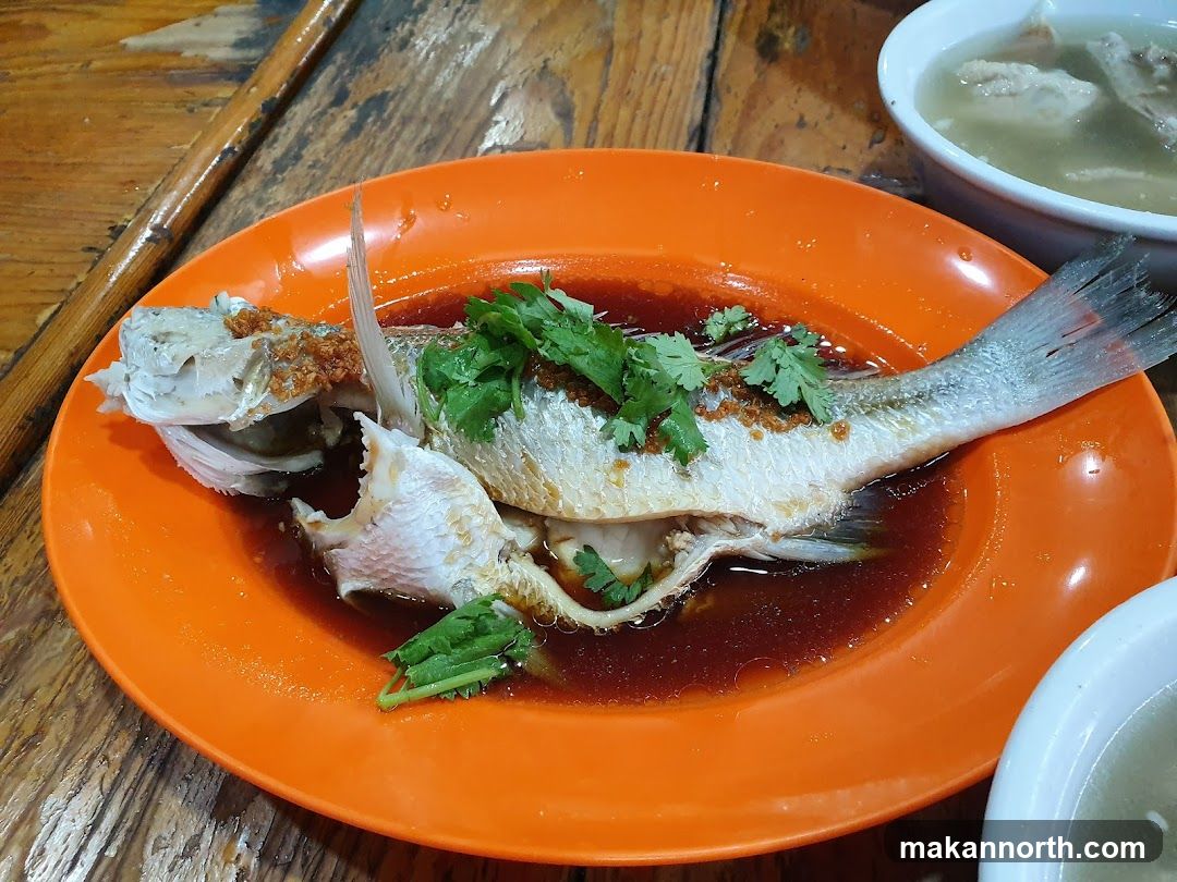 Steamed Fish with Soy Sauce