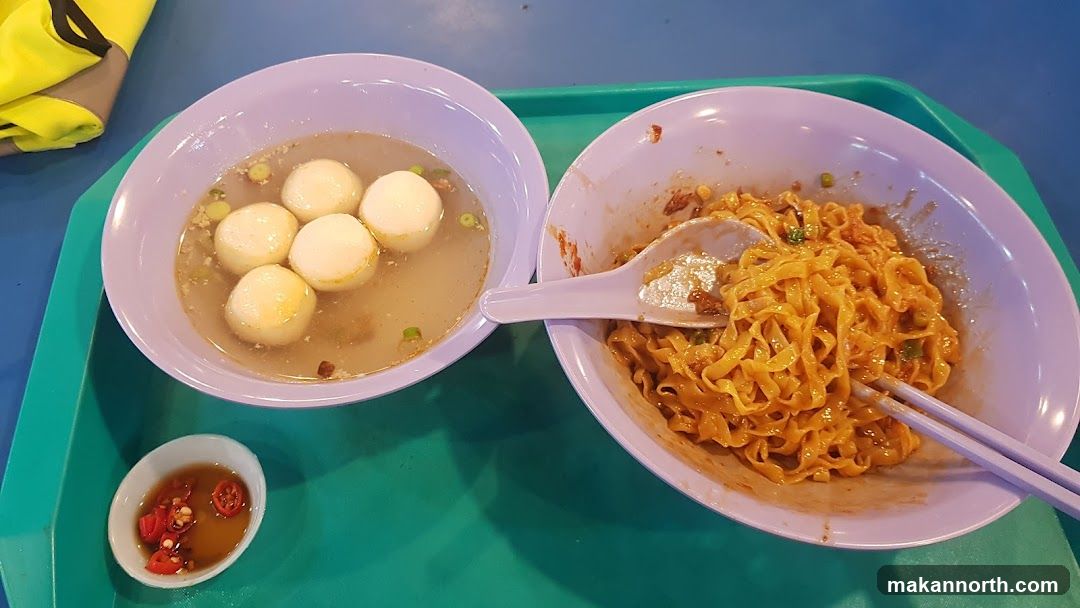 Noodles and Fish Balls