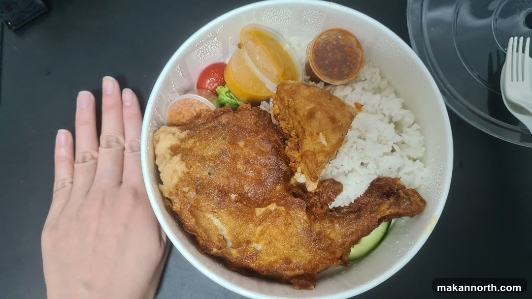 Fried Chicken Rice Bowl