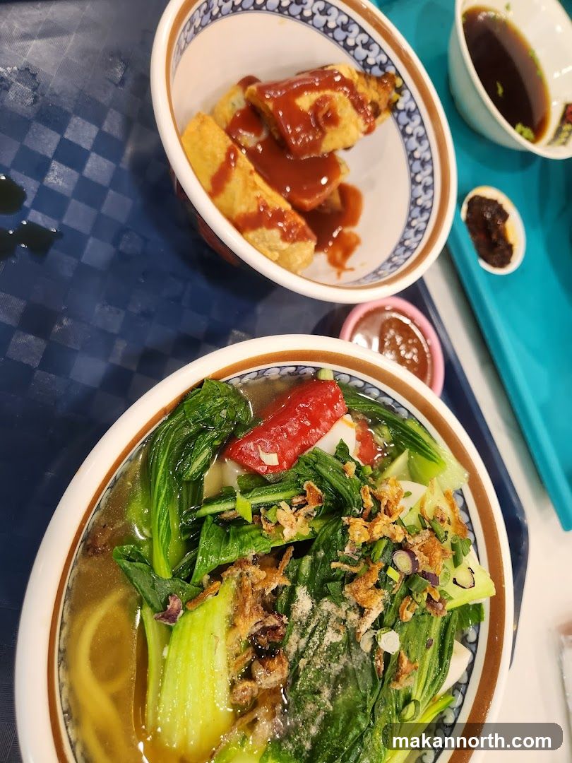 Noodle Soup and Appetizer