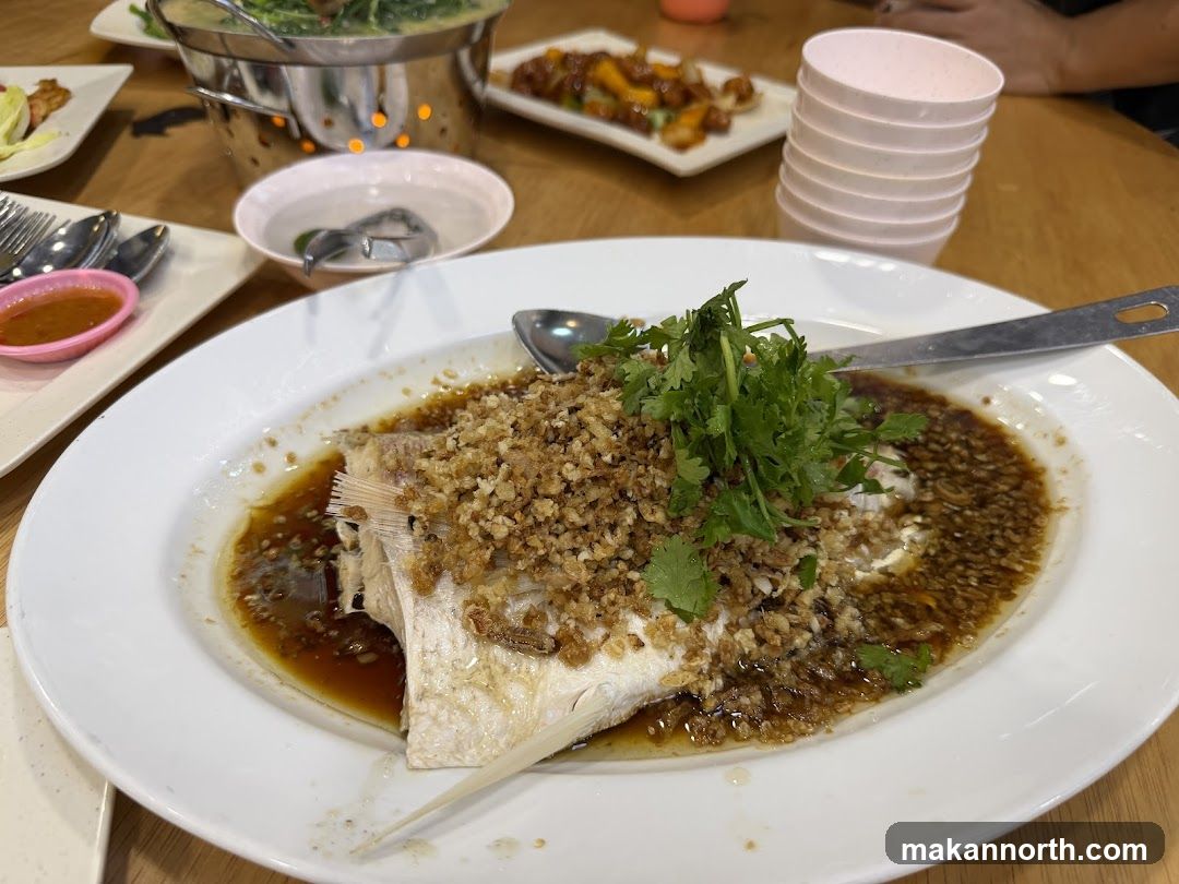 Steamed Fish with Garlic