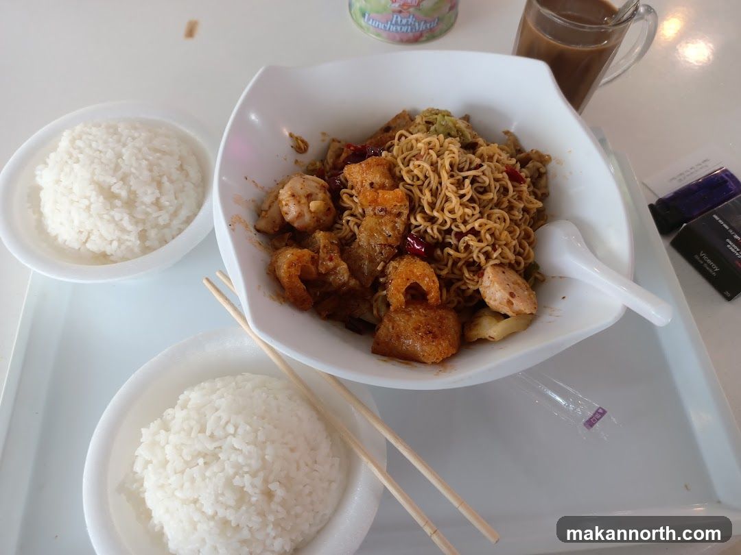 Noodles and Rice Meal