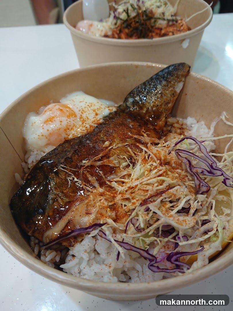 Mackerel Rice Bowl