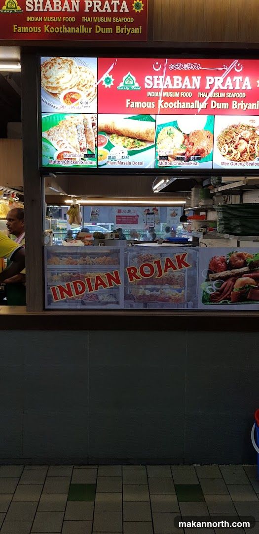 Shaban Prata Menu
