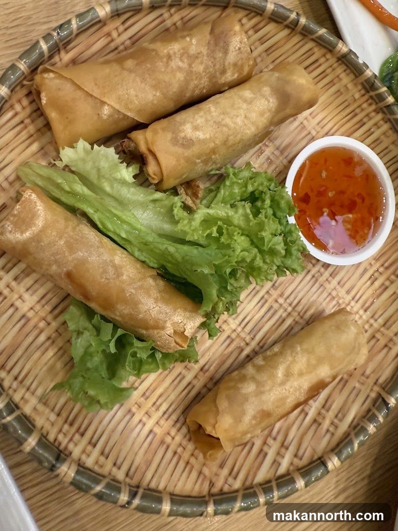 Spring Rolls with Dipping Sauce