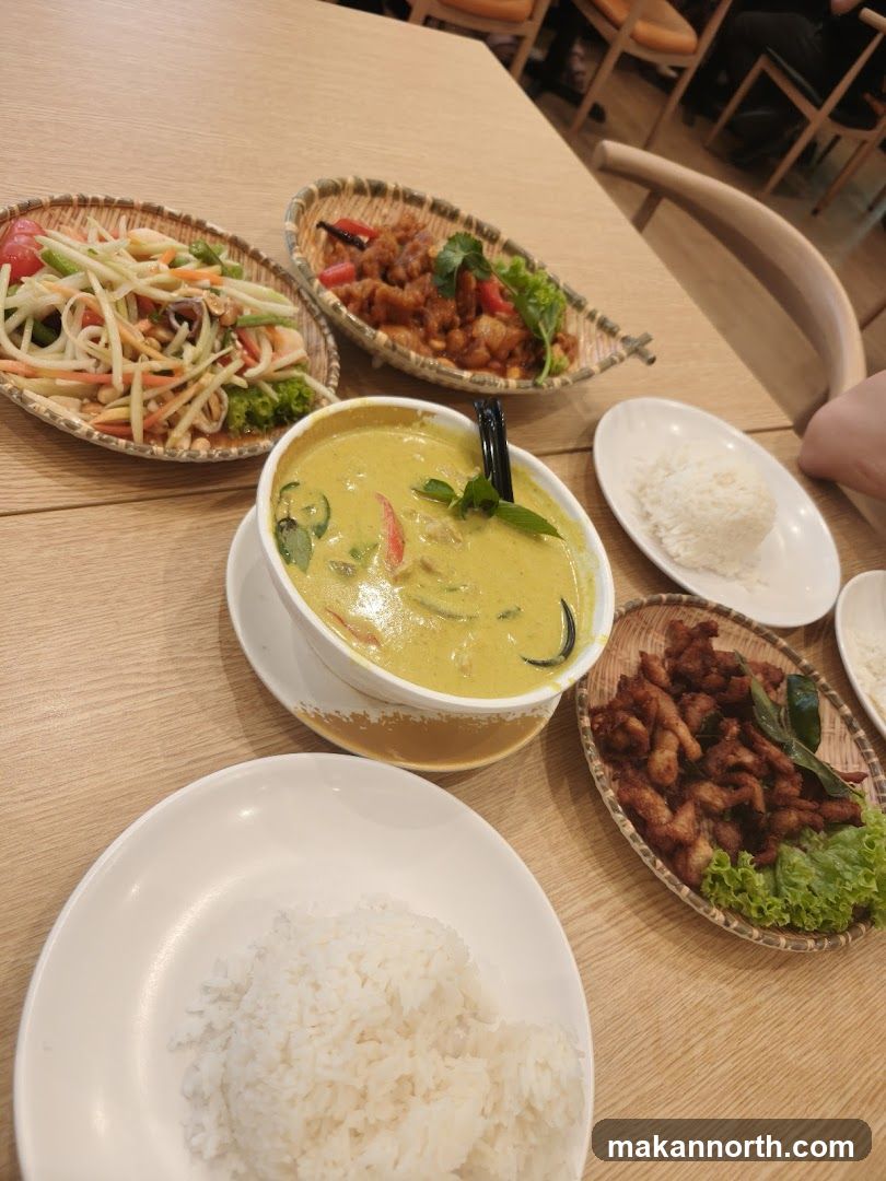 Thai Food Spread