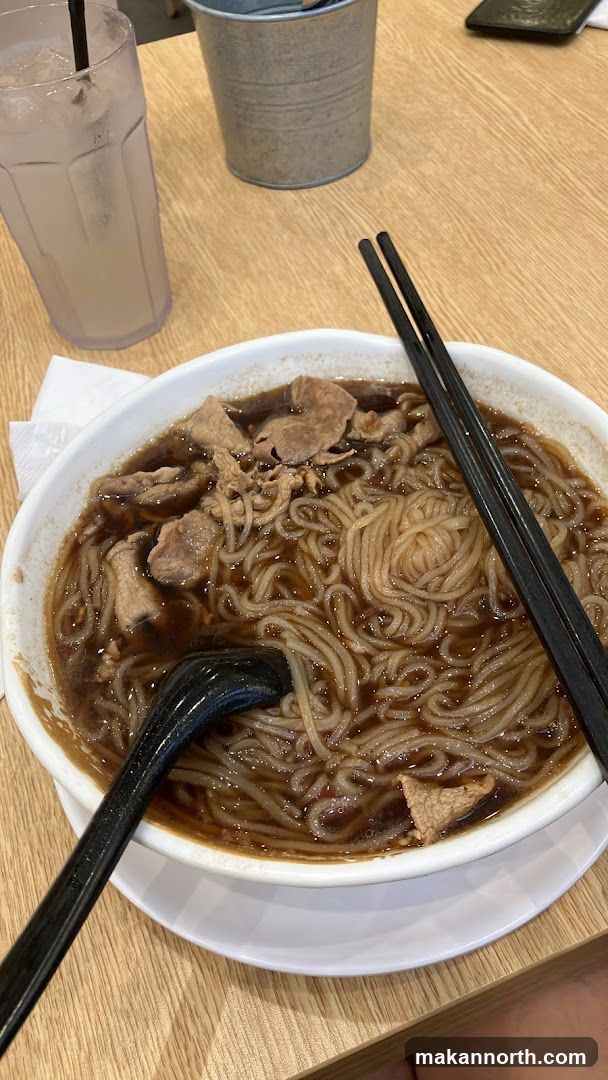 Noodle Soup with Sliced Meat
