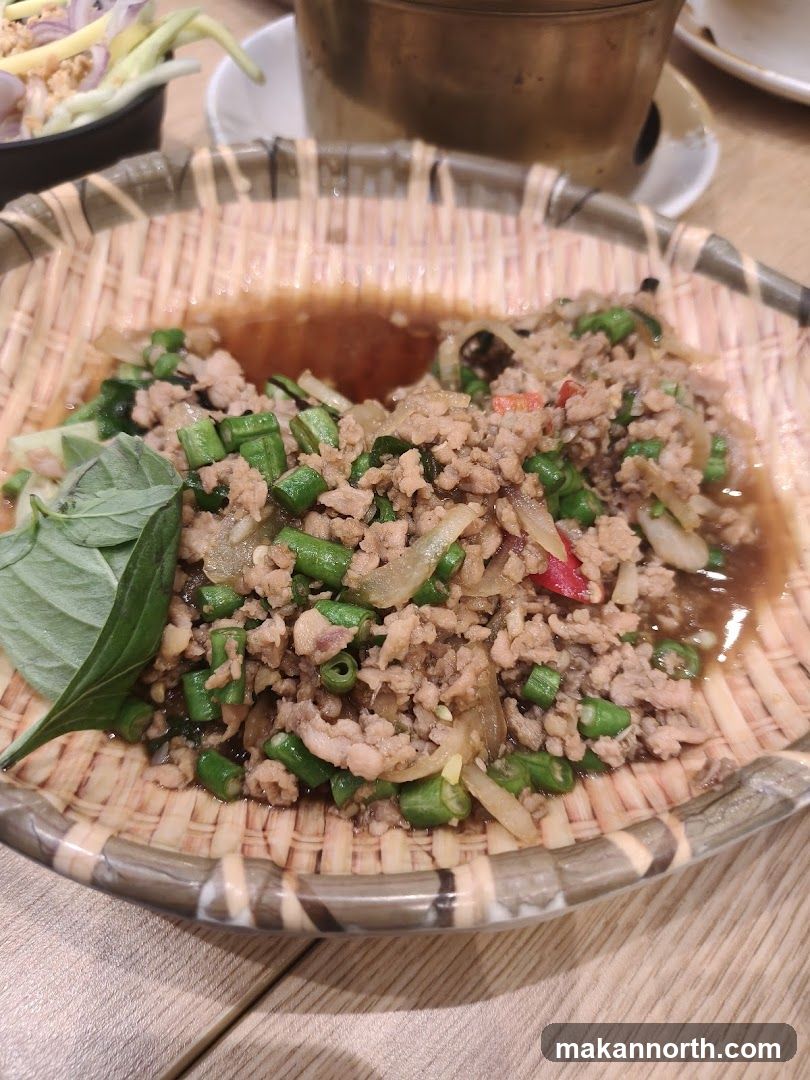 Minced Meat with Green Beans