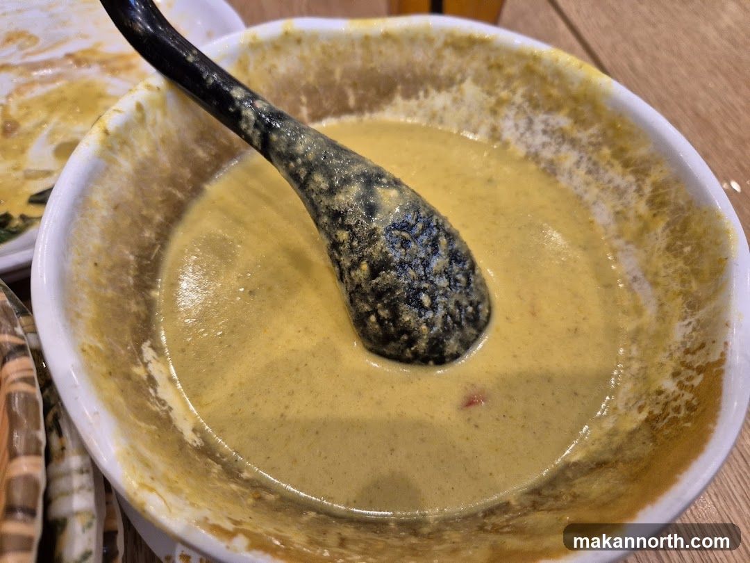 Curry Soup with Spoon