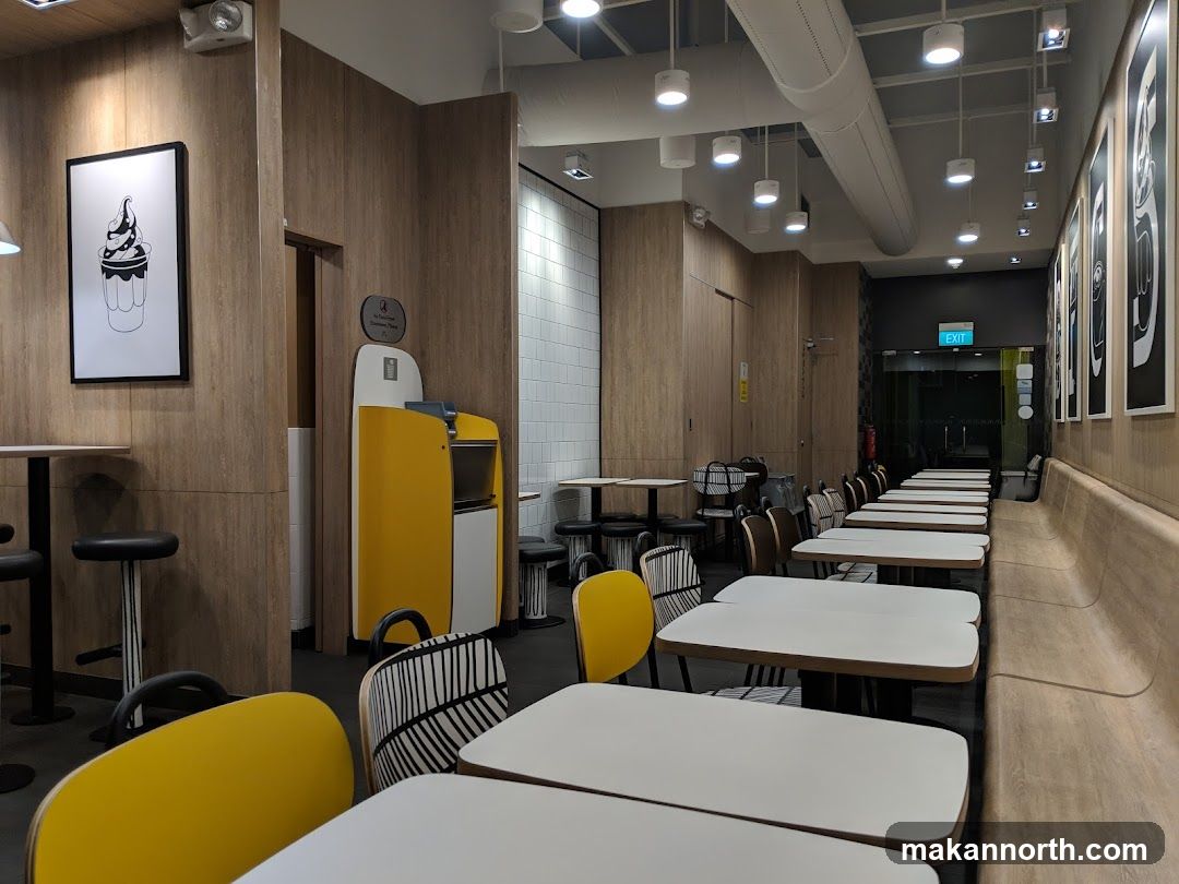 Restaurant Interior with Tables and Seating