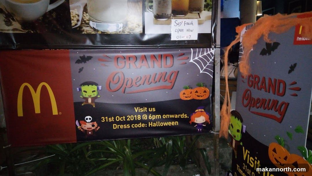 McDonald's Grand Opening Banner