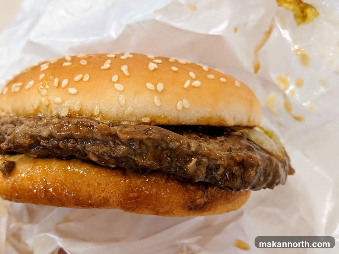 Burger with Sesame Seed Bun