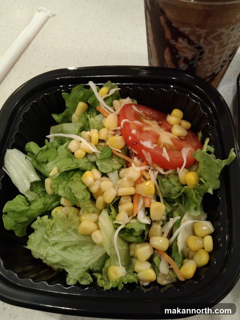 Salad and Drink
