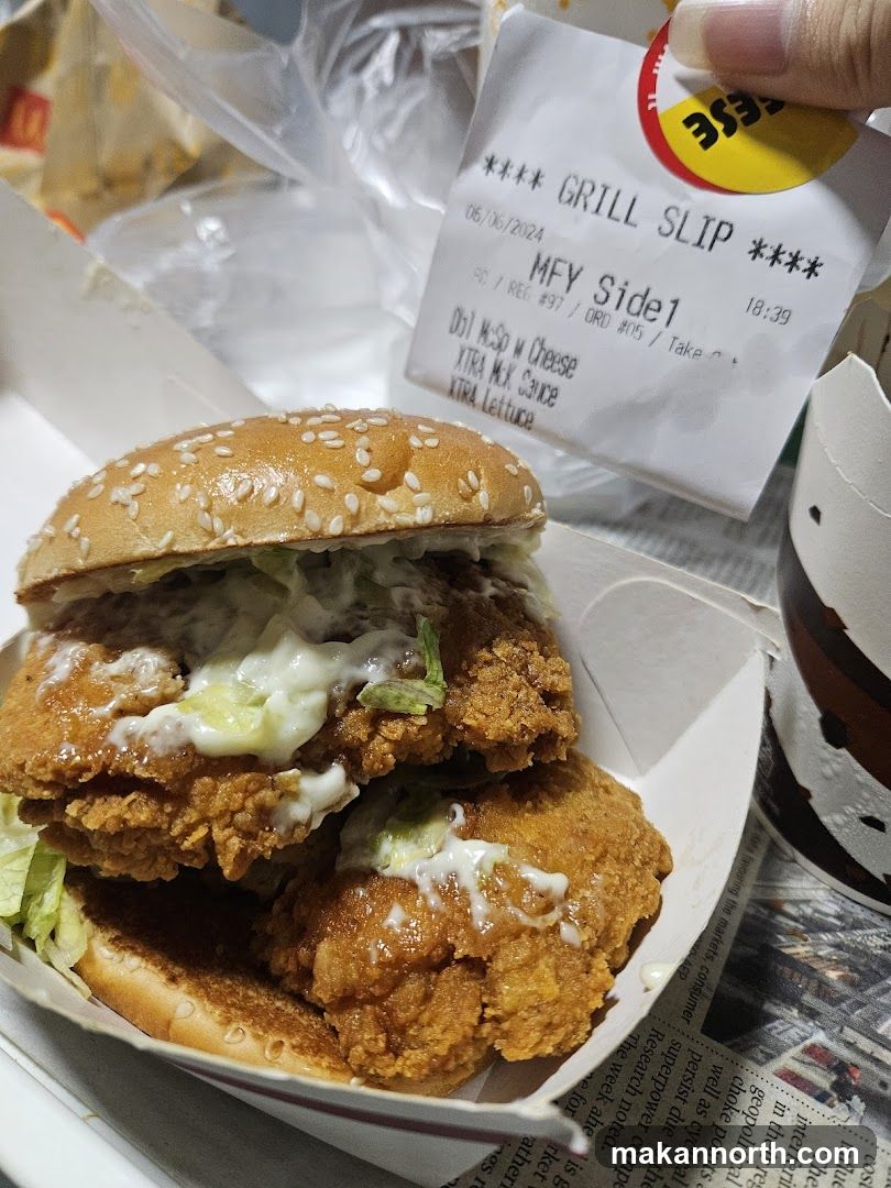 Burger and Receipt