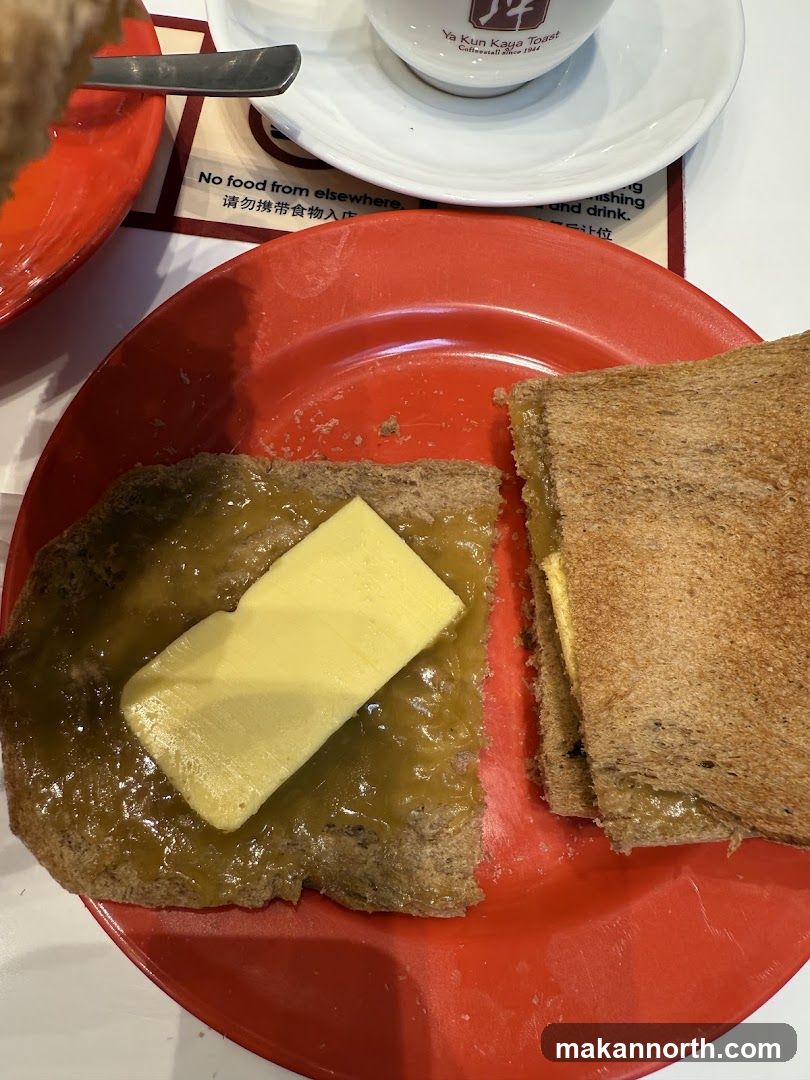 Kaya Toast with Butter
