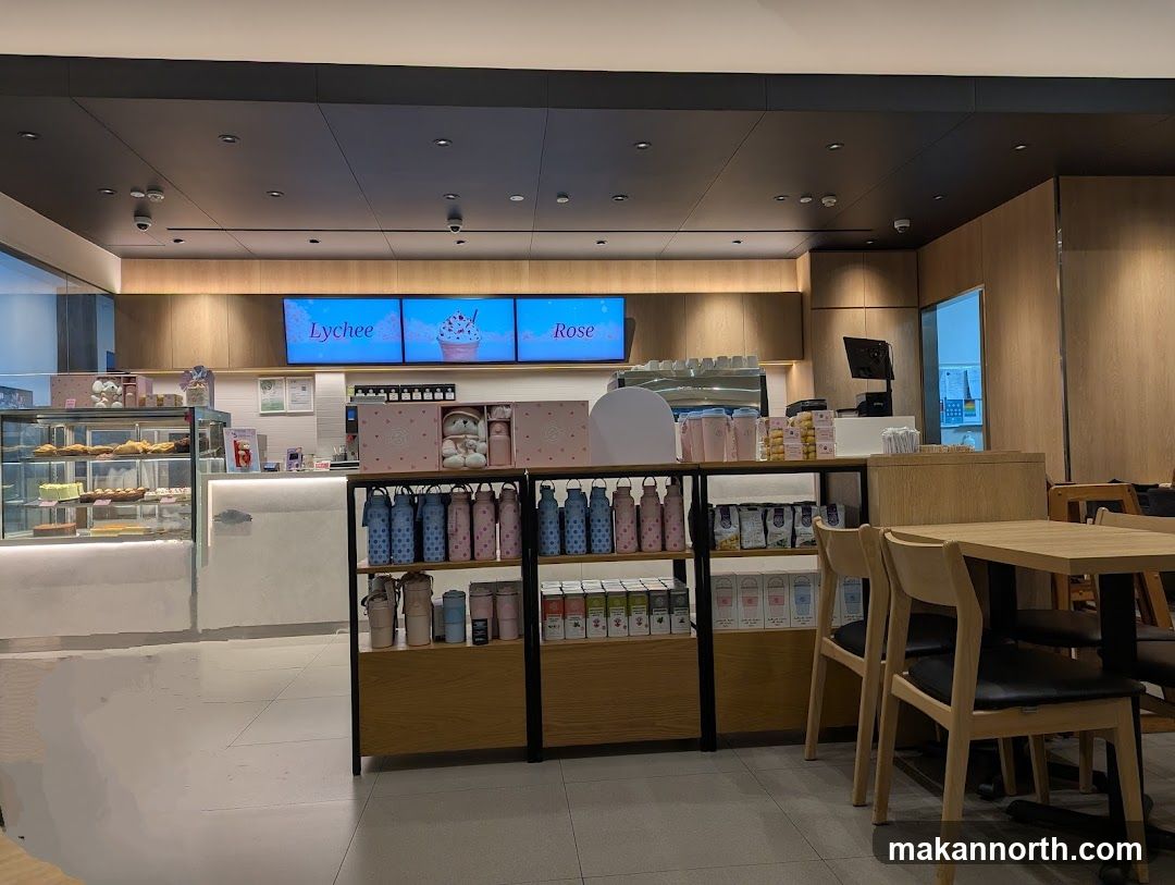 Dessert shop interior