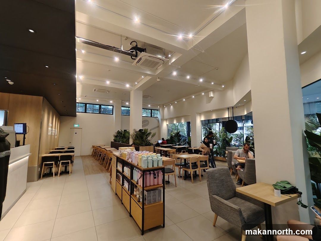 Interior of a coffee shop