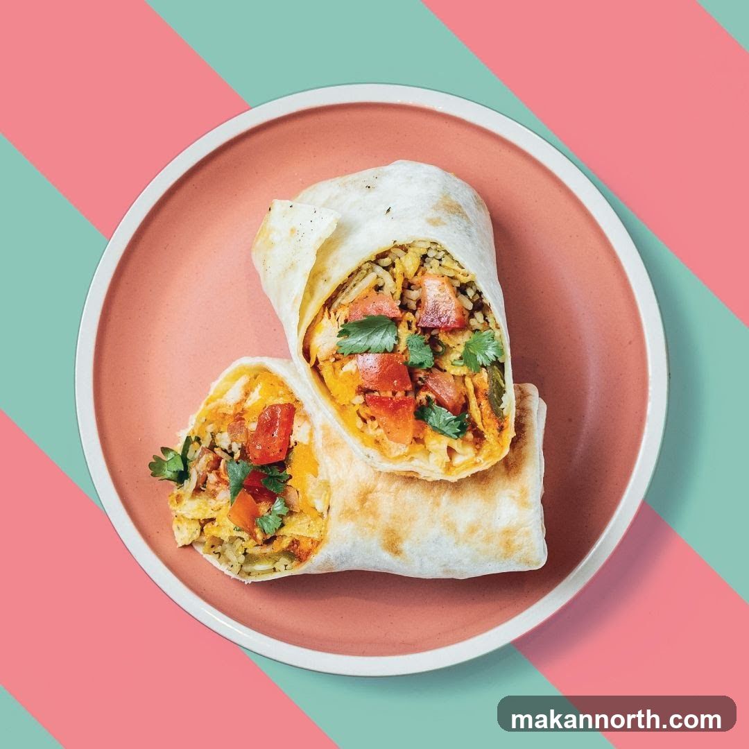 Burritos on a Plate