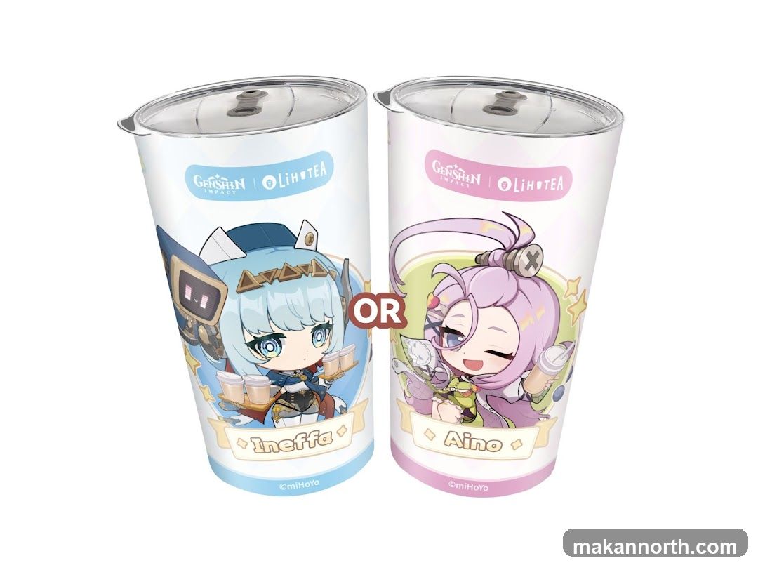 Genshin Impact x LiHoTea Tumblers