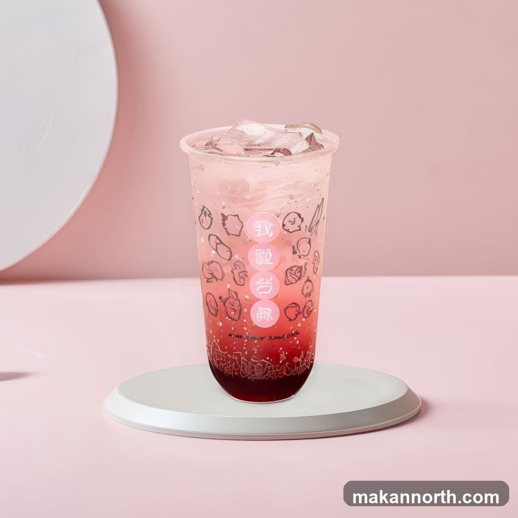 Pink Drink with Ice