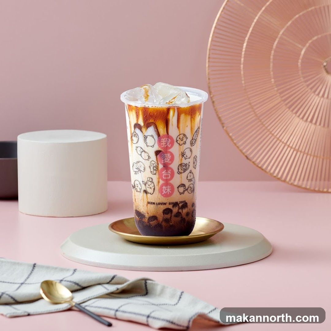 Brown Sugar Boba Milk Tea