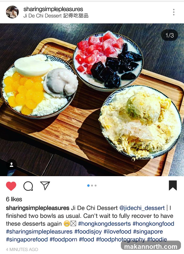Desserts on a wooden tray