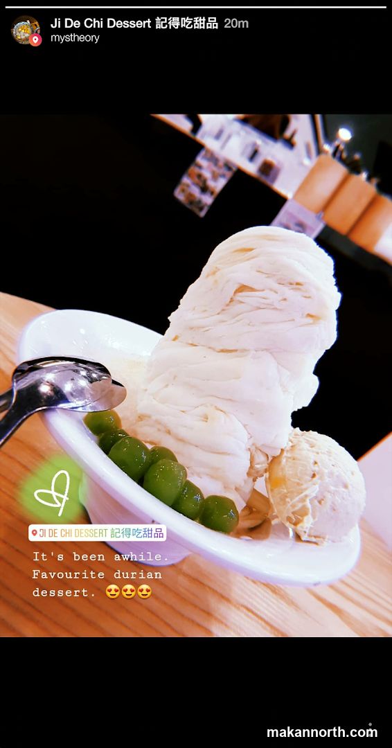 Durian Dessert