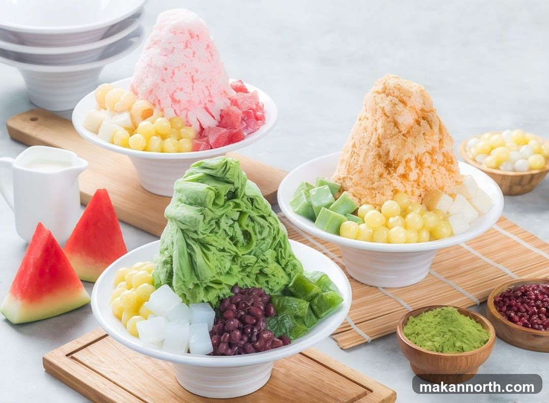 Shaved Ice Desserts