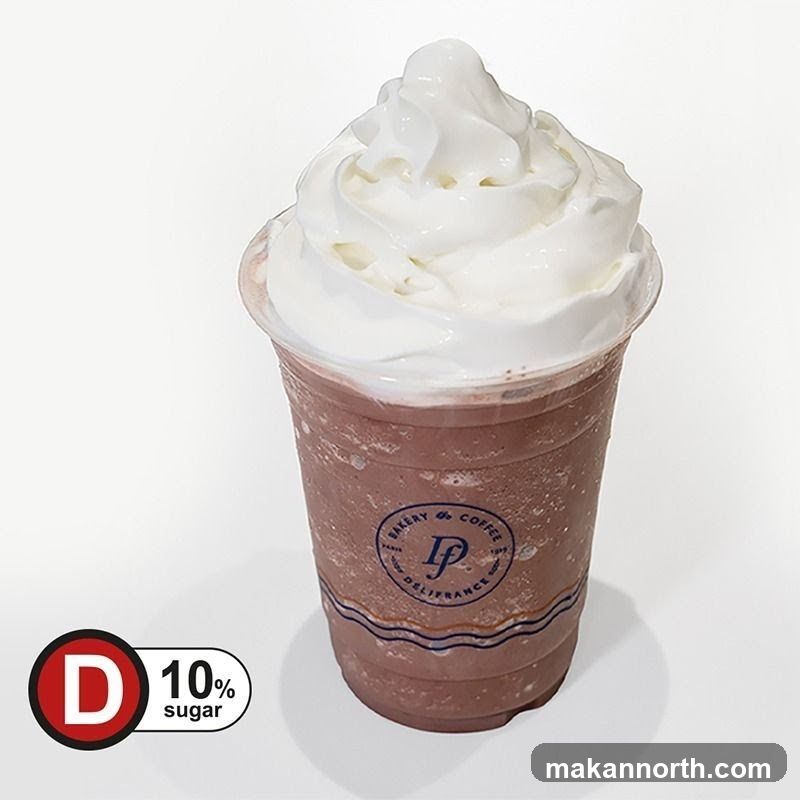 Chocolate Frappe with Whipped Cream
