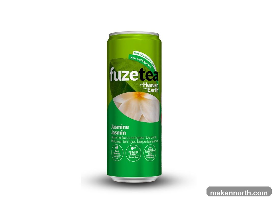 FuzeTea Jasmine Green Tea Can