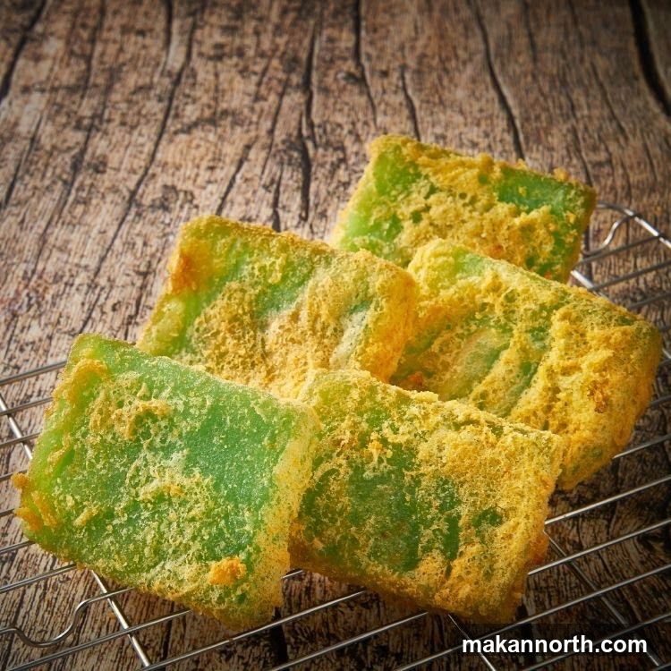 Green Desserts on a Cooling Rack