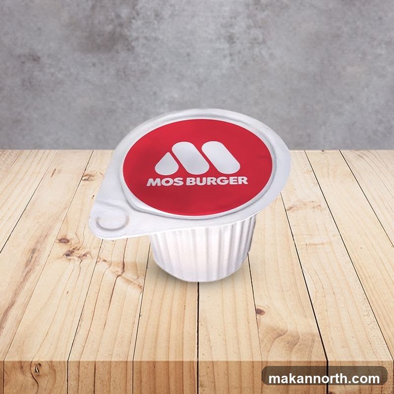 Mos Burger Sauce Container