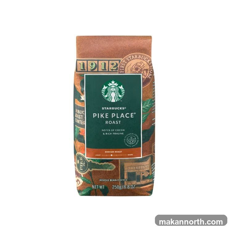 Starbucks Pike Place Roast Coffee Bag